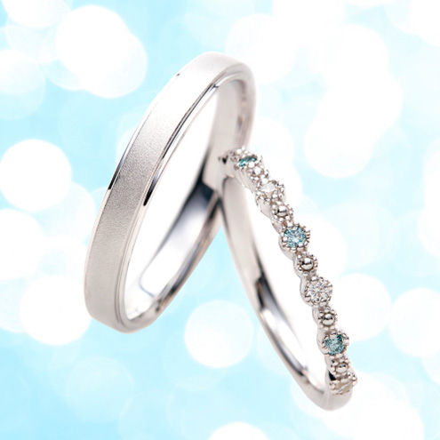 Ice blue diamond Collection（アイスブルーダイヤモンドコレクション）メルスィ