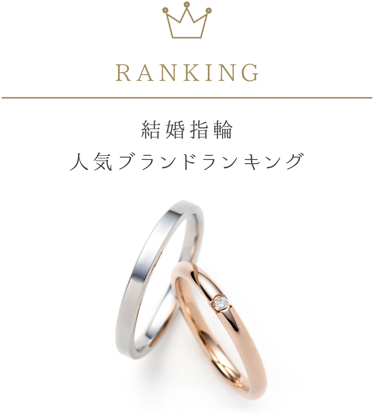 結婚指輪 人気ブランドランキング