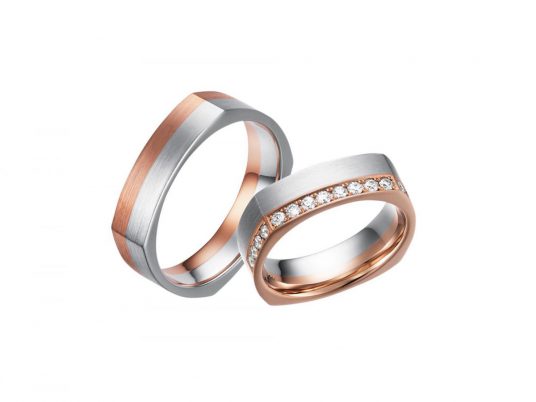 ル フィエルテ1 結婚指輪コンビネーション