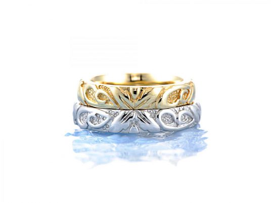 バニラ結婚指輪