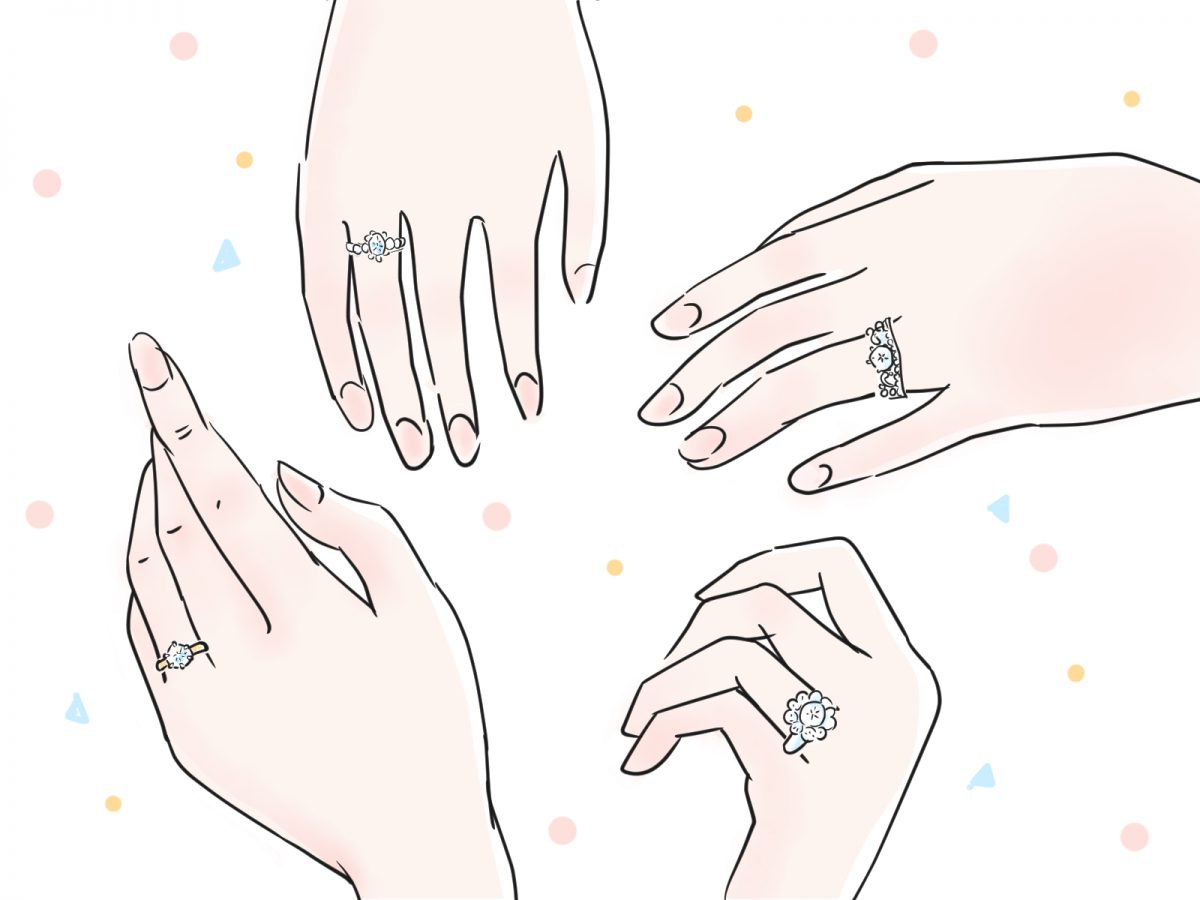 婚約指輪の流行の変遷