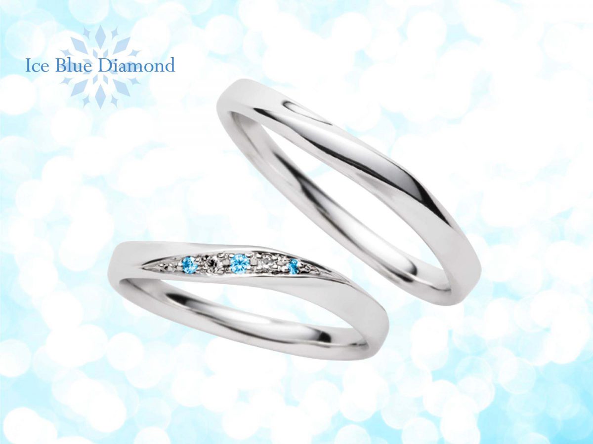 Cassiopeia (Ice Blue) - 結婚指輪・婚約指輪のＳＡＮＪＩ
