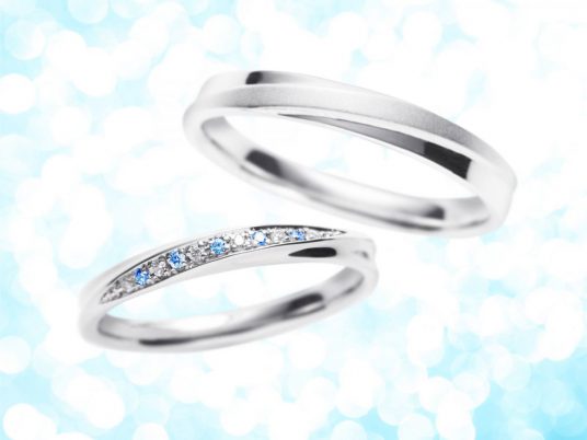 ビューティインビュウ ice blue dia.結婚指輪