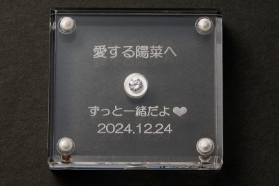 オリジナルアクリルダイヤモンドケース