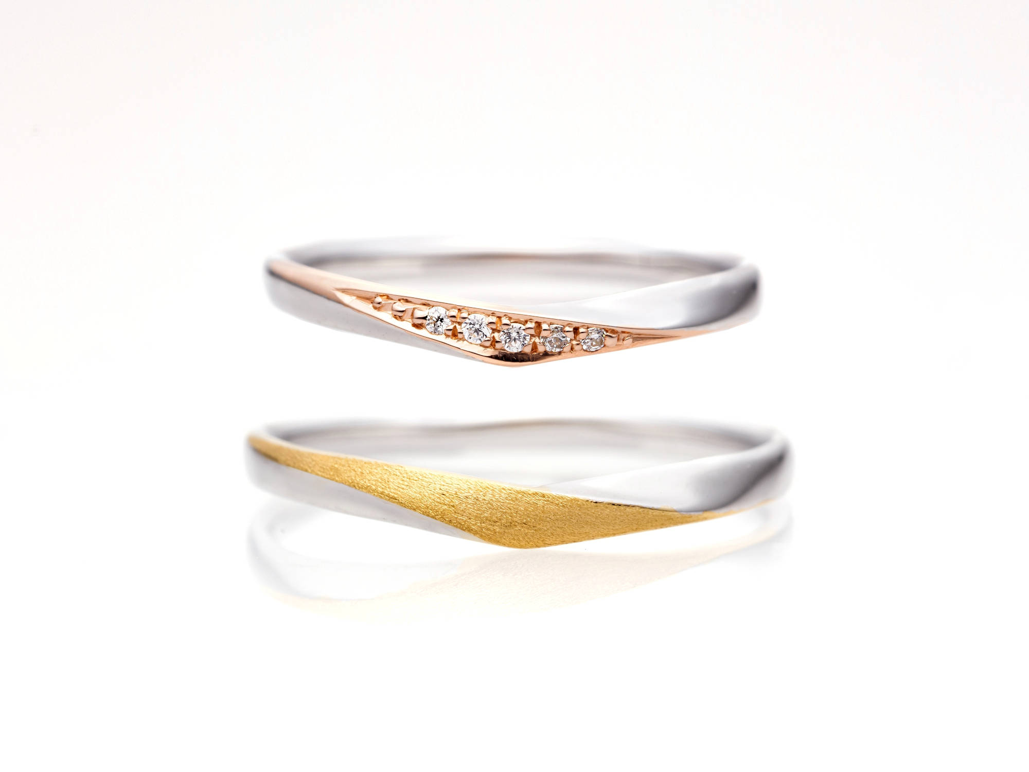 Sainte Couture 結婚指輪コンビネーションカラー