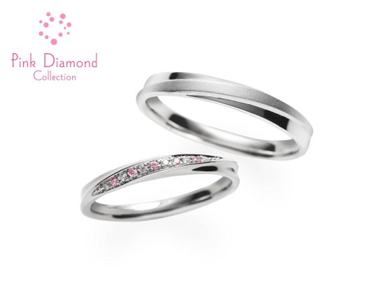 ビューティインビュウpink diamond 結婚指輪