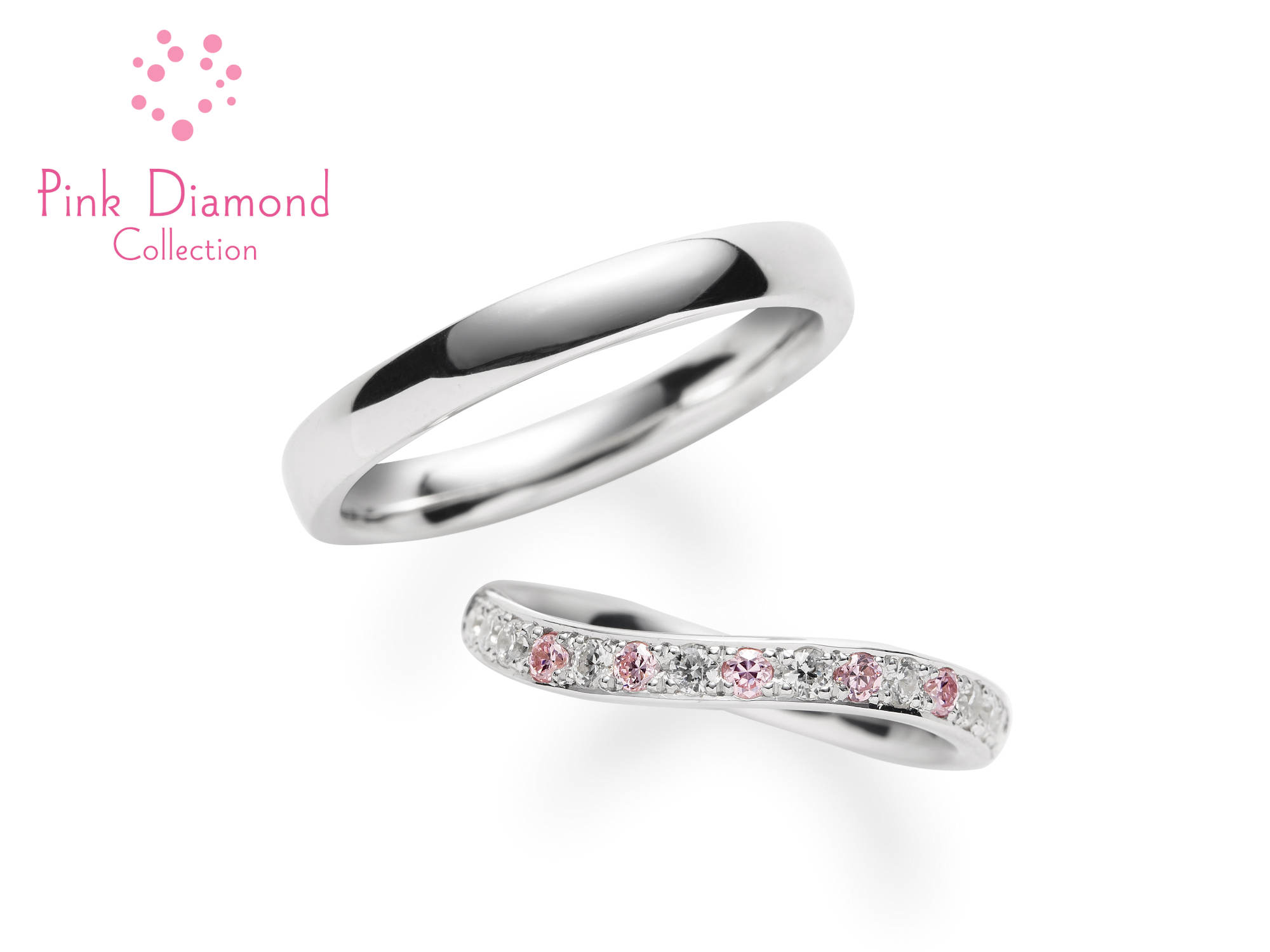 スターリースカイ星空pink diamond 結婚指輪