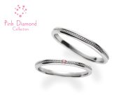 ボヌールpink diamond 結婚指輪プラチナピンクダイヤ