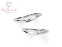メッセージpink diamond 結婚指輪プラチナピンクダイヤ