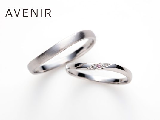 AN-032 pink diamond 結婚指輪