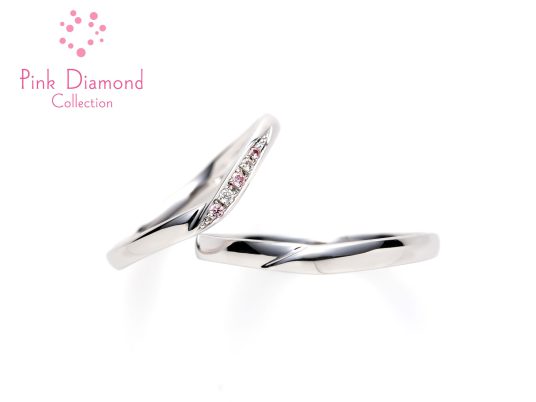 シトラスpink diamond 結婚指輪