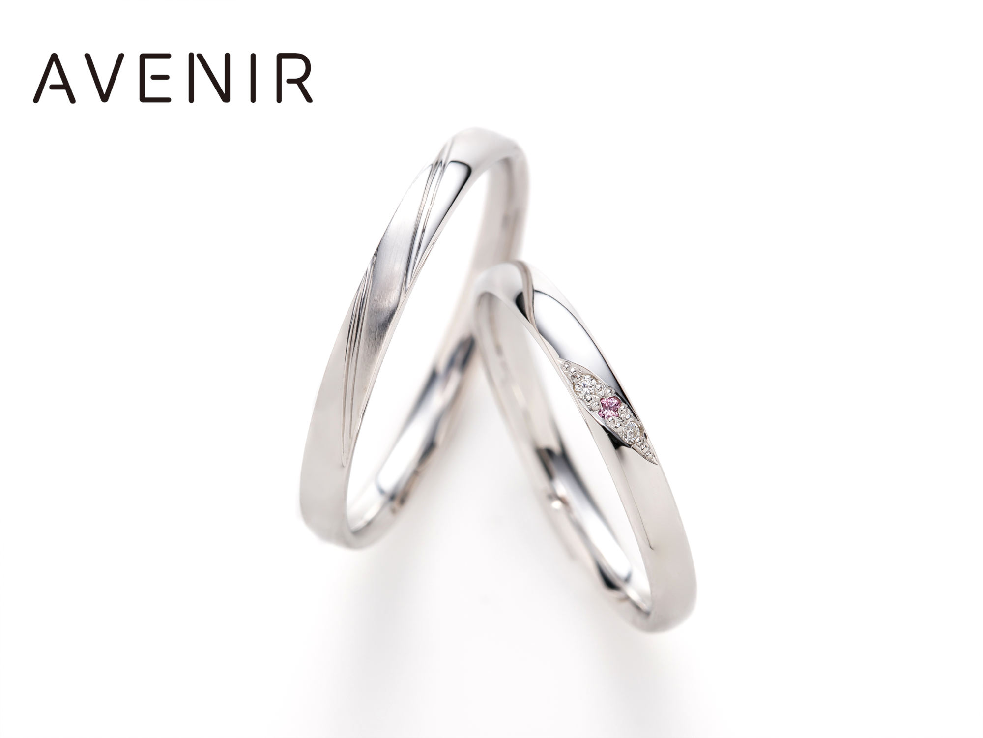 AVENIR　AN-033プラチナ結婚指輪