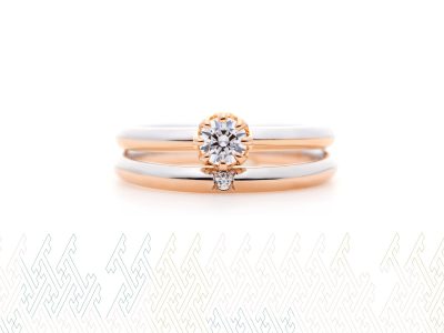 しあわせ セットリング重ね付け