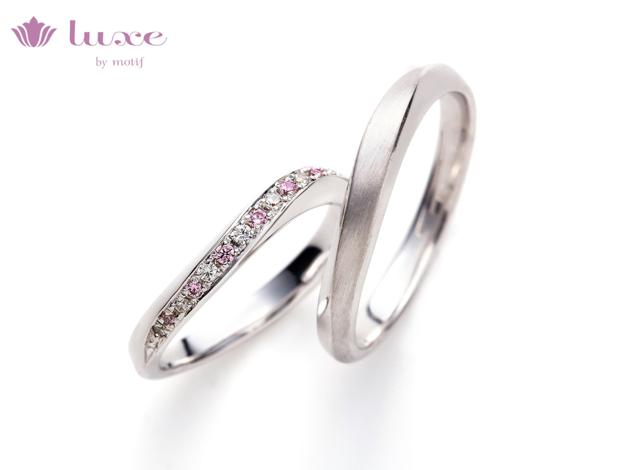 オールウェイズ結婚指輪ピンクサファイヤ