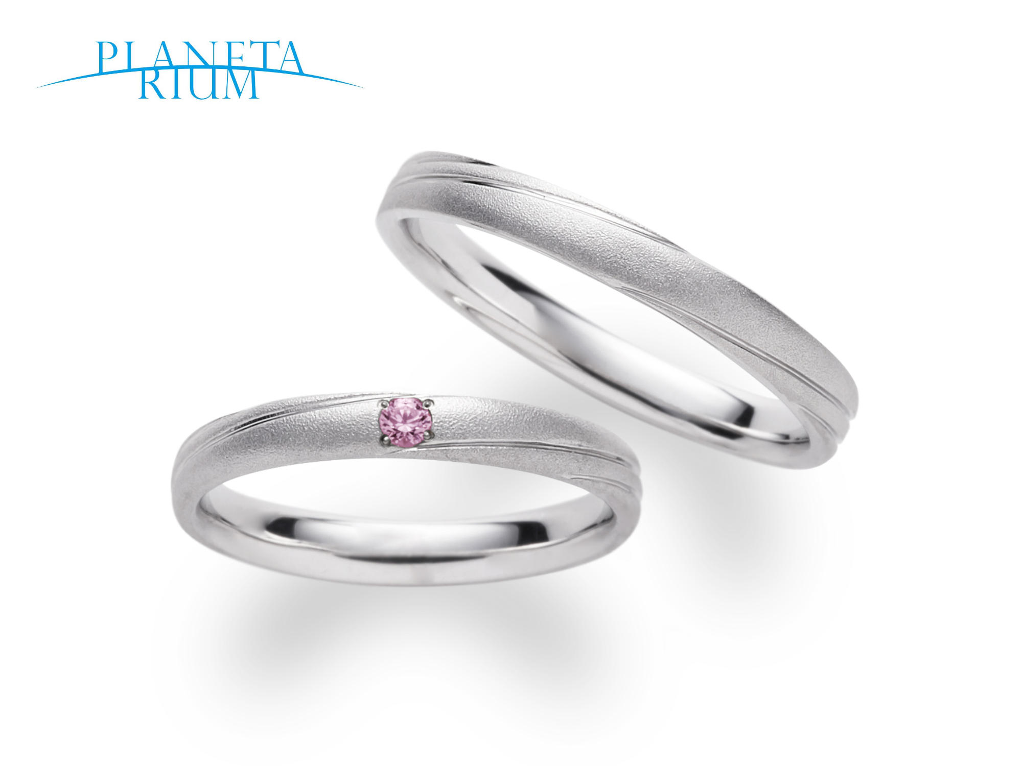 シリウス　結婚指輪ピンクサファイヤ